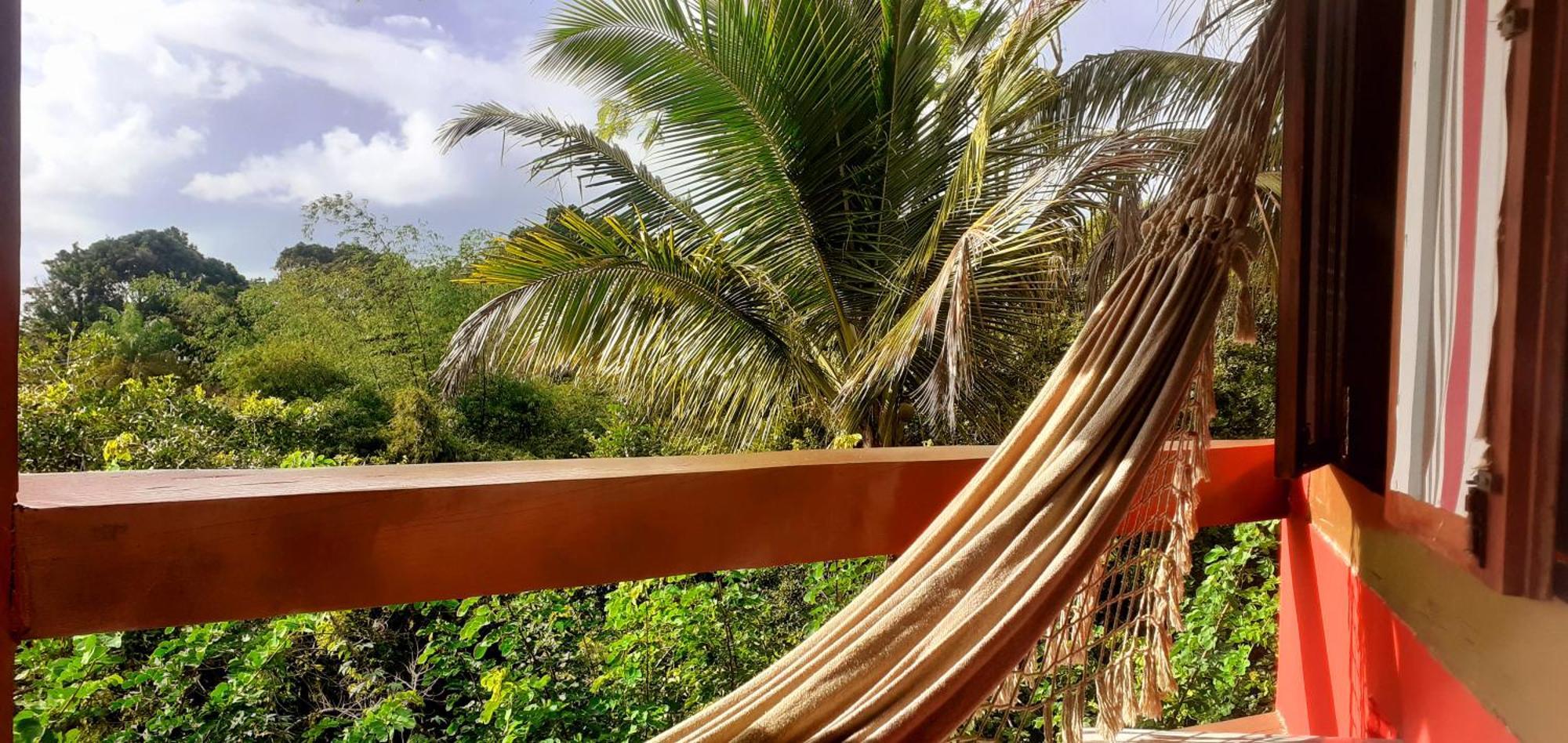 Novos Baianos Hostel E Pousada Порто Сегуро Екстериор снимка Hammock in the Caribbean